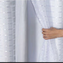Cortina Blackout PVC Voil Xadrez 1,40 × 1,70 / 2,00 X 1,40