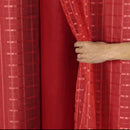 Cortina Blackout PVC Voil Xadrez 1,40 × 1,70 / 2,00 X 1,40