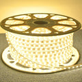 1 a 10 Metros Fita Mangueira Led 5050 Branco Frio/Quente 110v/220v de + Fonte de Alimentação/Rabicho