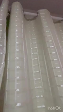 Cortina Blackout PVC Voil Xadrez 1,40 × 1,70 / 2,00 X 1,40