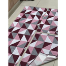 Jogo de passadeira de cozinha tapete em jacquard antiderrapante 3 peças decoração impecável