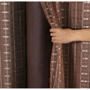 Cortina Blackout PVC Voil Xadrez 1,40 × 1,70 / 2,00 X 1,40