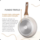 Jogo De Panelas Indução Kit 10 Peças Revestimento Cerâmico Style Cook Marmol - Mimo Style Premium