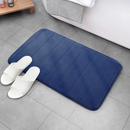 Kit com 2 Tapete Antiderrapante Absorvente Banheiro Quarto Macio Soft Secagem Rapida 60x40
