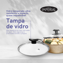 Jogo De Panelas 10 Peças Antiaderente Conjunto Caçarola Frigideira Fervedor Cor Coffee Cappuccino Kit Talheres