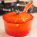 Kit Jogo Panelas Esmaltadas Antiaderente Ferro Fundido Chama e Indução Com Inmetro Estilo Creuset