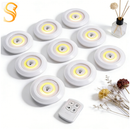 Lampâda Adesiva KIT Com 3 Luminárias LED e Controle à Pilha AAA Coisas Diferentes para Casa MT027-2 (CC) MT027 (CR)