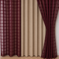 Cortina Blackout PVC Voil Xadrez 1,40 × 1,70 / 2,00 X 1,40