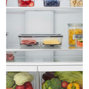 Porta Frios Duplo Preto para Presunto e Queijo Com Fundo Removível Para Conservar e Organizar a Geladeira Hermetico
