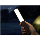 Luminaria Luz Led Recarregável Sensor de Movimento Arandela de Madeira Minimalista Para Mesa Parede